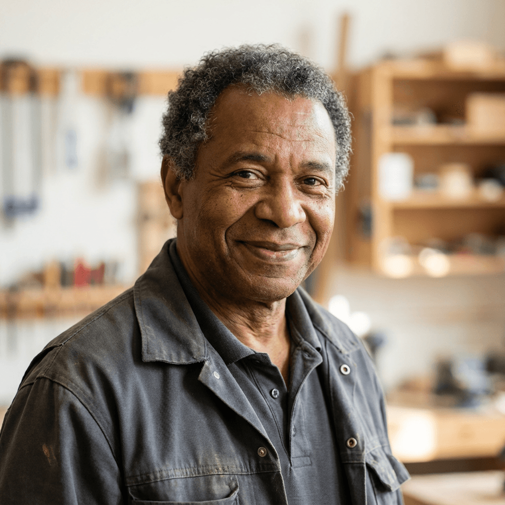 Portrait of contractor Marcus T.